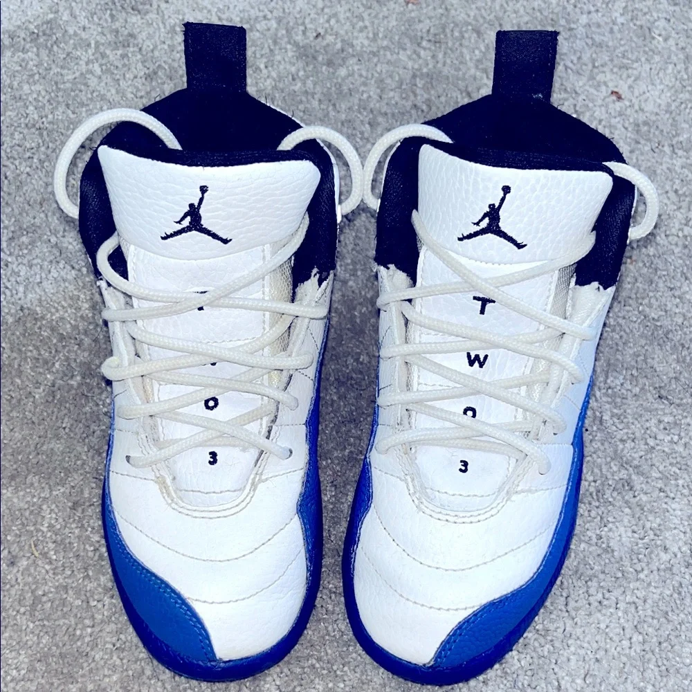 Jordan 12 Retro “White & Game Royal” - Picture 3 of 10